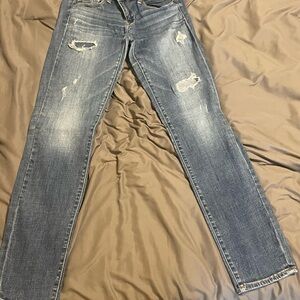 American Eagle Outfitters Blue Skinny Jeans